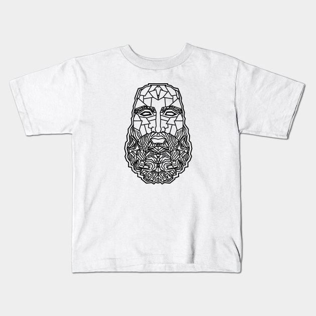 Zeus Kids T-Shirt by RoanVerwerft